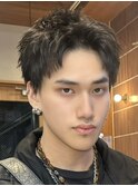 横浜西口ルーズショートルーズパーマシャドウパーマ刈り上げ