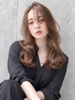 ミラーズ トーキョー(millors tokyo)&nbsp;薄めバング大人可愛いこなれヘア☆オリーブグレージュ