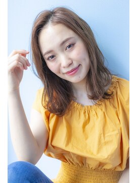 レフラム 獨協大学前店(le:fro:m) 『外ハネミディアム』le:fro:m獨協大学前店