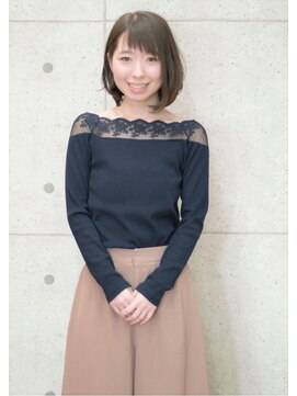 ベルナ(BELUNA) フリンジバング大人かわいいアシメボブ☆3