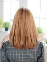 ヘアメイク ナル(hair make nalu) 重めのミディアムヘアー