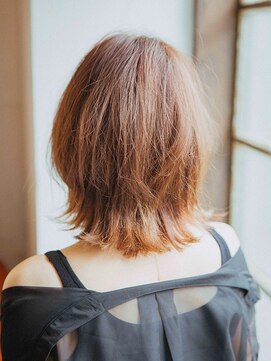 プロデュース 相模原店(Produce) 簡単スタイリング♪うるツヤ愛されブラウン☆くびれセミディ