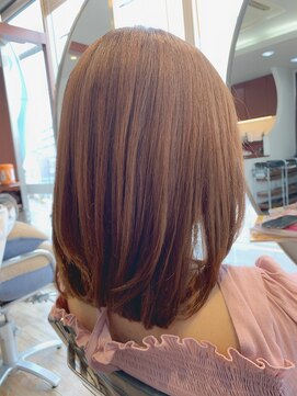 ロコヘアーバイクルル(Loco hair by couleur) ♯ミディアム♯髪質改善♯大人可愛い♯高知美容室♯艶ストレート