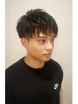 ヘアスペース クラージュ琴似店 直毛さんのＳ字パーマ