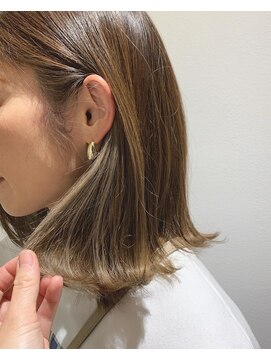 ジュイール(jouir) ナチュラルインナーカラー/グレーベージュ[20代30代]