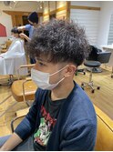MEN'S HAIR ツイスパ風×くせ毛カット
