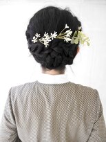 シュシュ(shushu)&nbsp;結婚式 二次会 パーティー ヘアセット アップヘア【有海一生】