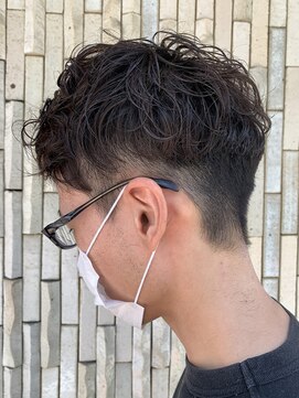 パーク(PAAQ) Paaq 木村 大人も試せるツーブロックマッシュパーマ