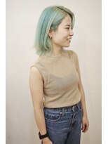 ロア ヘアーアンドビューティー(LOA hair&beauty) 似合わせ明るめカラーミント