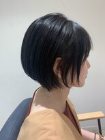 ネオリーブエクラ 上野御徒町店(Neolive eclat)&nbsp;くびれショート♪ボブウルフ黒髪