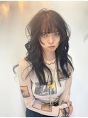 姫カット/ポイントデザインカラー