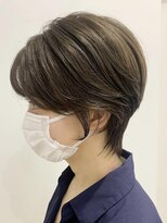 ネオヘアー 曳舟店(NEO Hair)&nbsp;くびれショート/透明感ベージュ/曳舟
