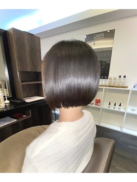 アールサロンプラスキャスパ 自由が丘(Rrsalon+CASPA) 【髪質改善トリートメント】大人ボブ/顎ラインボブ/柔らかボブ