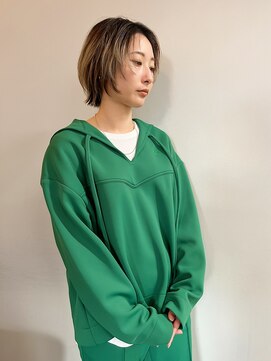 タロ(TALO) 【TALO】ボブウルフ×シアベージュ