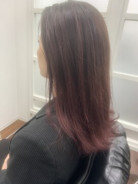 ハチマルハチ 下関(808) バレイヤージュ風カラー