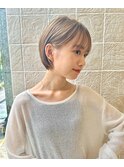 耳掛けマッシュショート