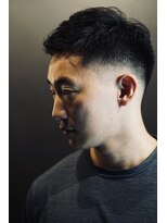 銀座 シノ 本店(shino)&nbsp;ビジネスフェード　フェード　スキンフェード　メンズ　理容室