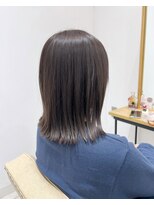 アリーナ 船橋日大前店(arena)&nbsp;ラベンダーグレージュ×ぷつっとミディアム