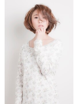 アルトス 浦和(ARTS) 切りっぱなしボブ/美髪/ピンクブラウン[ショートカット/浦和]