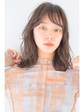 ガリカ 大名(Gallica) <オバマ>無造作に決まる垢抜けミディアムレイヤー