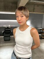 リール(rire)&nbsp;rireイメチェン前髪アンブレラカラーこなれミディウェーブパーマ