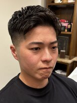ヒロギンザバーバーショップ 新宿店(HIRO GINZA BARBER SHOP)&nbsp;フェードスタイル(理容師/メンズ/barber shop新宿店)