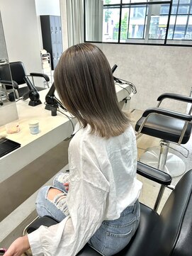 プレイスアワセ(place awase) 。髪質改善/インナーカラー/ブリーチ/ボブ/ケアブリーチ/韓国/