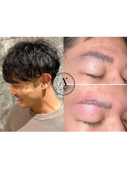 【メンズ特化でヘアと眉毛をカッコよく】1席のみだから気軽に髪と眉毛の悩みを解消できる◎〔メンズ/関内〕