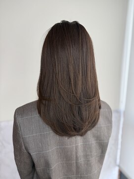 エニー 栄(Any) 韓国ハイレイヤー×ヘーゼルベージュ