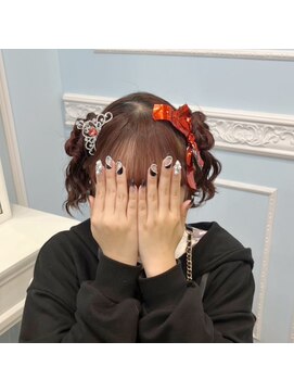 新宿コットン(cotton hair) アップスタイル