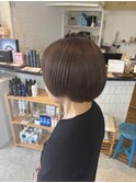 白髪ぼかしグレージュ