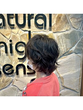 ナチュラルハイセンス 本店(natural high sense) パーマ× かっこいいカジュアル似合わせカット/町屋駅