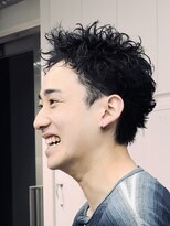 フィフス 天神大名(fifth)&nbsp;福岡大名メンズパーマスパイキーショートスパイキーパーマ30代