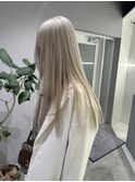 ワンカラー/ブリーチカラー/髪質改善/ハイトーンカラー
