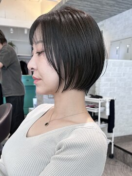 コル(col oodori) ショートボブ/札幌髪質改善/札幌ショート/札幌ボブ