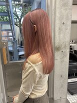 キーチェ 梅田中崎町(keych)&nbsp;レイヤーカット/髪質改善/オリーブベージュ/前髪カット