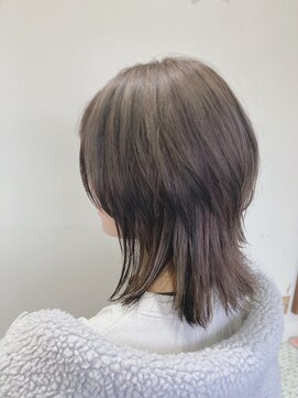 ヘアーアスクアドア(hair ask Adore) ウルフヘア（デザインカラー）