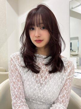 アイトーキョーエス 渋谷(AI TOKYO S) レイヤーカット/渋谷/透明感カラー/ブリーチなし/髪質改善