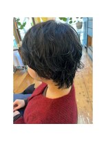 ラゴム(Lagom)&nbsp;ウルフショート／パーマ／Lagom／下北沢