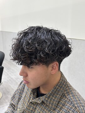 ビカムメンズヘアー 栄店(become men's hair) 迷ったらこれ波巻きマッシュ