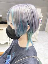 デイズ(days)&nbsp;インナーカラーウルフデザインカラー/ホワイトグレー