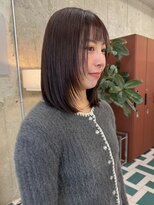 ノエ(noe)&nbsp;ミディマム/ボブ/レイヤーカット/ダブルカラー/ブリーチ/栄k123