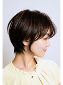 満足度No.1＊感動OILイノアカラー(白髪染めも◎)×大人ショート