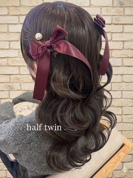 ヘアリゾート エーアイ 川越店(hair resort Ai) ヘアアレンジ/ハーフツイン/ツインアレンジ