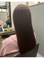 ロッカヘアエジェ(ROCCA hair eje.)&nbsp;ピンクベージュナチュラルブラウン美髪ロング