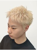スパイキーアップバング
