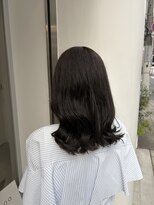 ソア(soa) 大阪美容室/枚方美容室/オリーブカラー/透明感カラー
