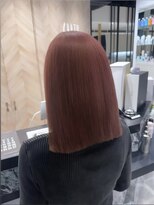 アース 郡山コスモス通り店(HAIR&MAKE EARTH) 複雑履歴から叶う色落ちまで可愛いピンクベージュ