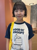 アイヘアー(Ay hair)&nbsp;伸ばしかけショートをボブ風にパーマ