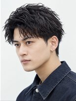 トラスト ザ バーバー 東京駅日本橋店(TRUST the Barber) アップバング/ソフトツイストパーマ/アップバングパーマ